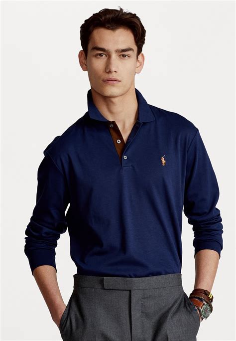 ralph lauren custom slim fit polo